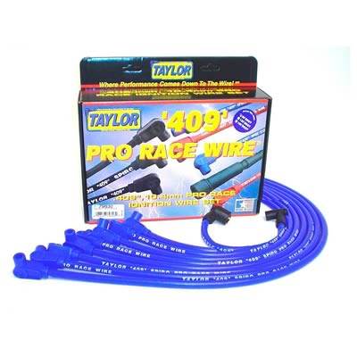Taylor Cable Taylor 409 Pro Race Spiro-Wound 10.4mm Spark Plug Wires - 79630