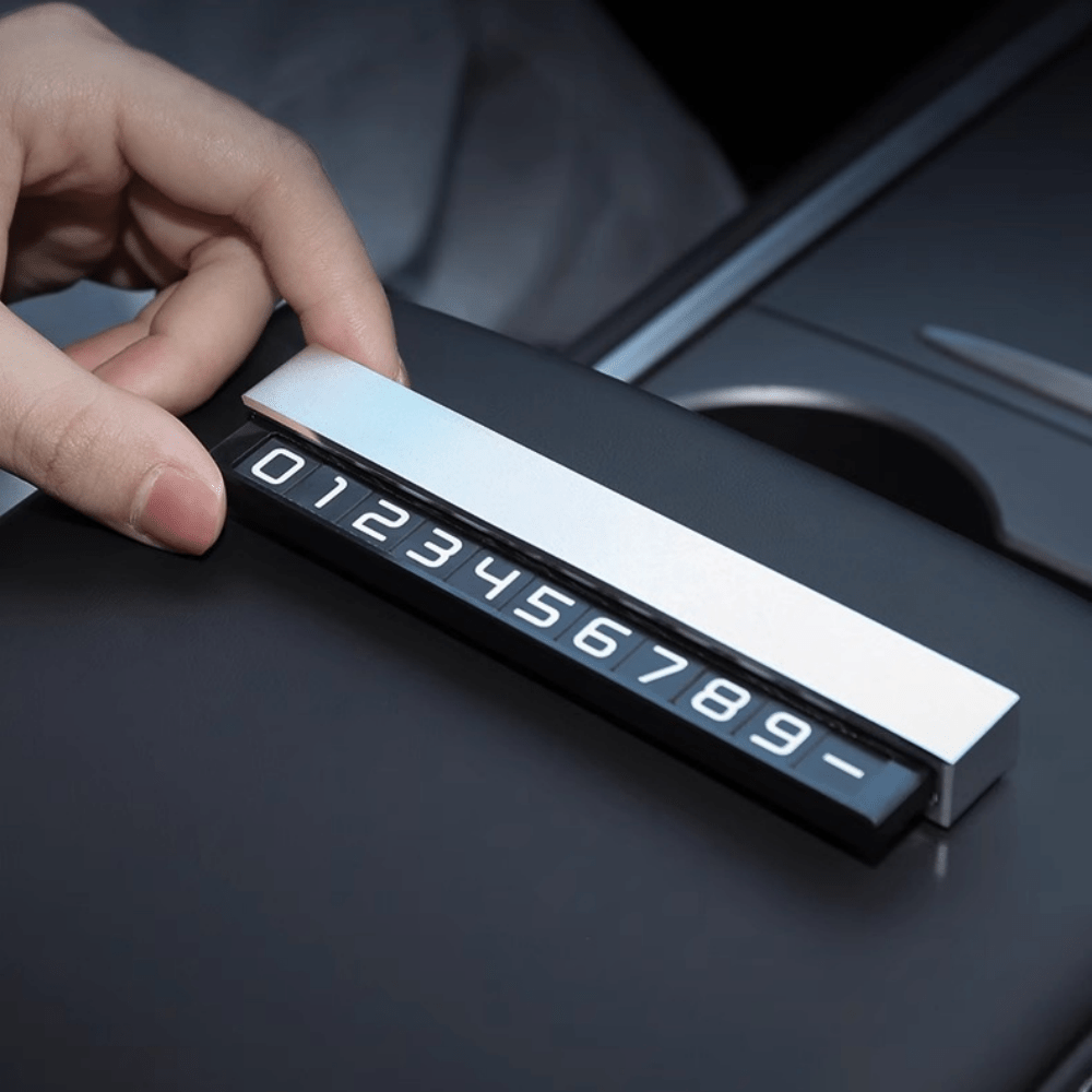 Tesery Temporary Parking Phone Display for Model Y Juniper & Model 3 Highland