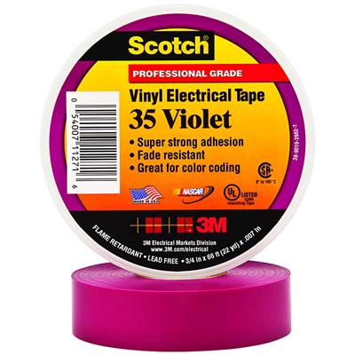 3M Products Scotch Multi-Colored Premium Vinyl Electrical Tape - 7000058437