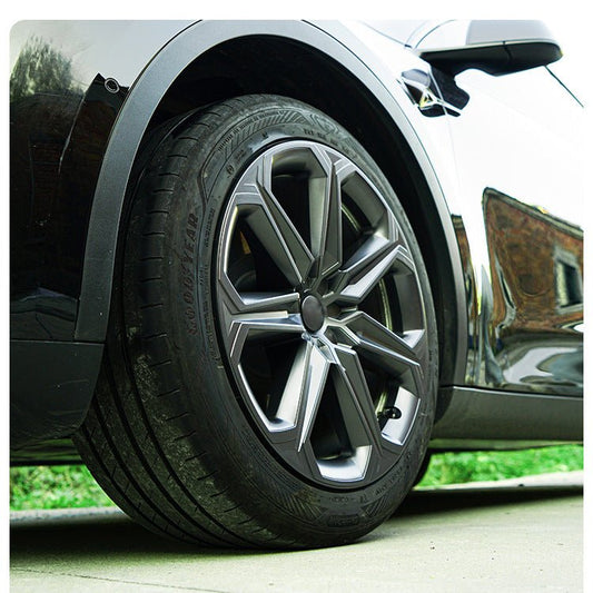 Tesery 19" Mister ABS Wheel Covers for Model Y Gemini | 4-Piece Set | 2 Colors | Aerodynamic | Exquisite Craftsmanship