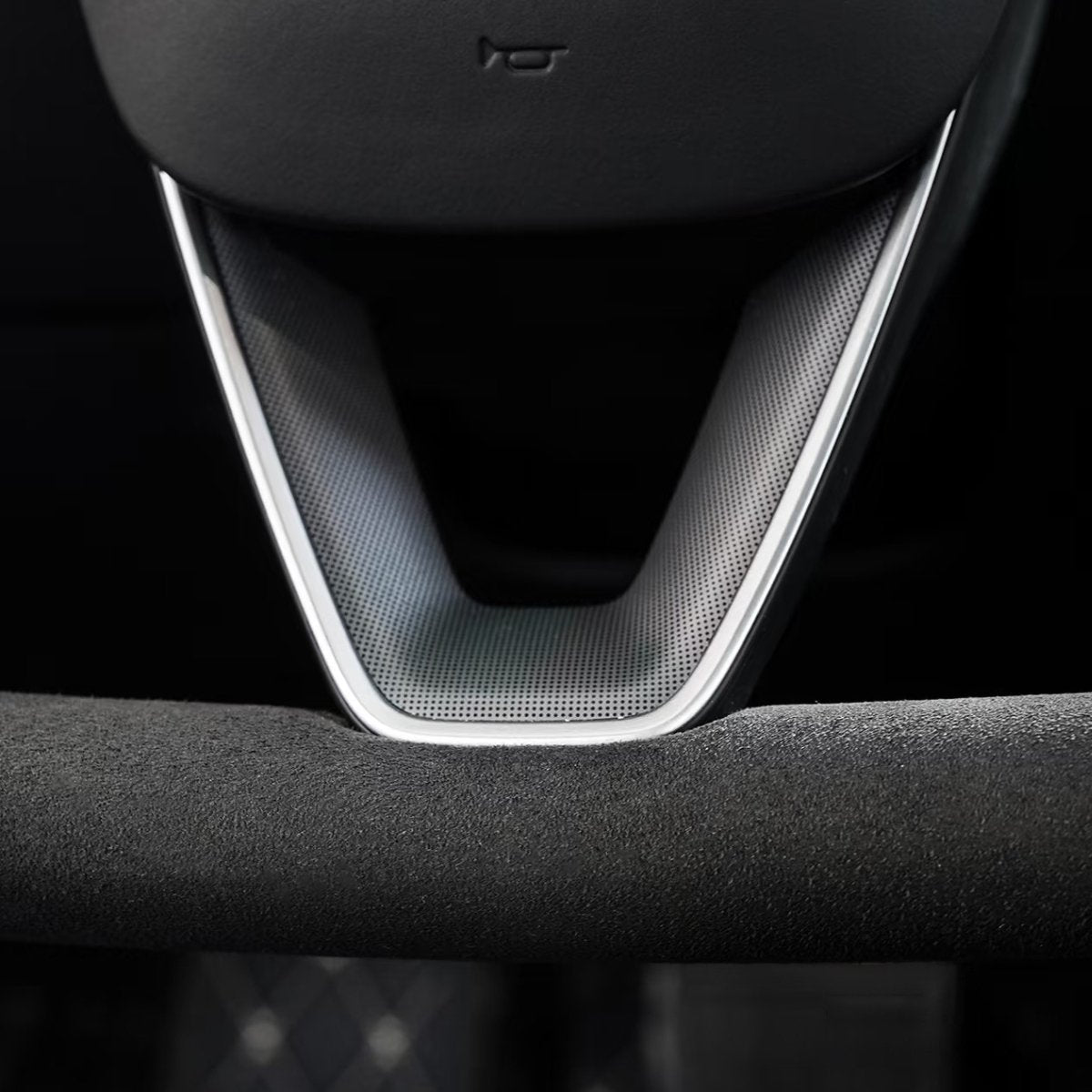 TESERY Alcantara Yoke Steering Wheel for Model 3 Highland & Model Y Juniper