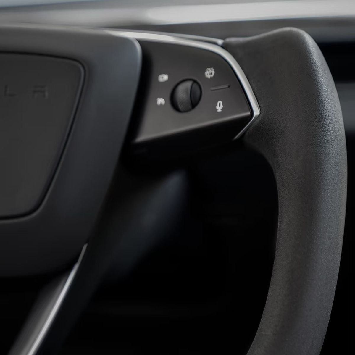 TESERY Alcantara Yoke Steering Wheel for Model 3 Highland & Model Y Juniper