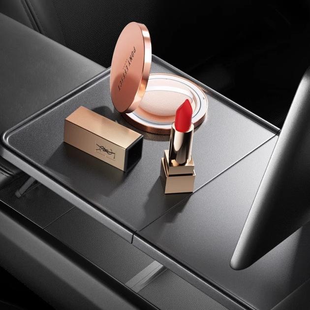 Tesery Center Console Folding Table for Model Y Juniper / Model 3 Highland - image 4