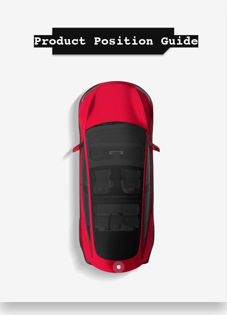 Tesery Trunk Sill Protector for Tesla Model S