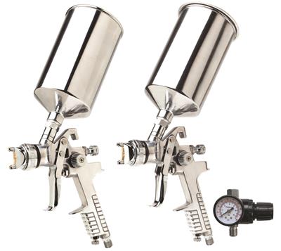 Titan Vaper 3-Piece Dual Setup HVLP Spray Gun Sets - 19100