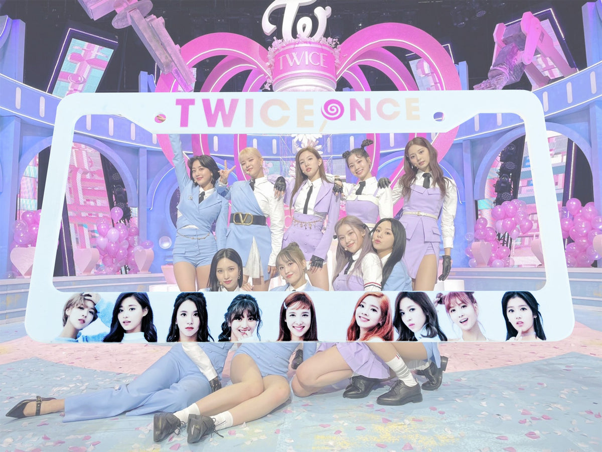 Twice Once Kpop License Plate Frame