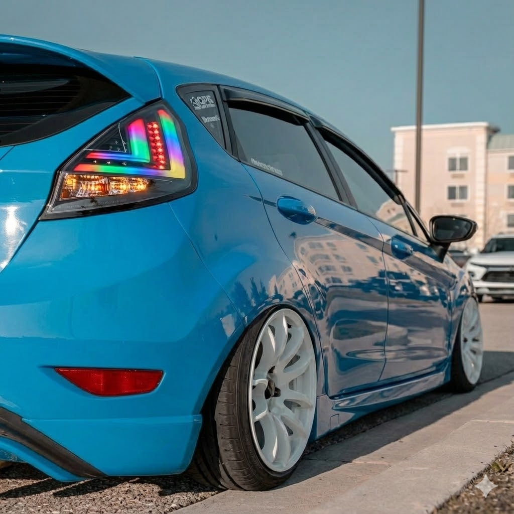 NTXGLOW LED RGB tail lights (2014 - 2019 Ford Fiesta hatchback)
