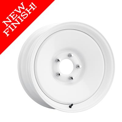 U.S. Wheel 66 Series Rat Rod Bright White Wheels - 6688501