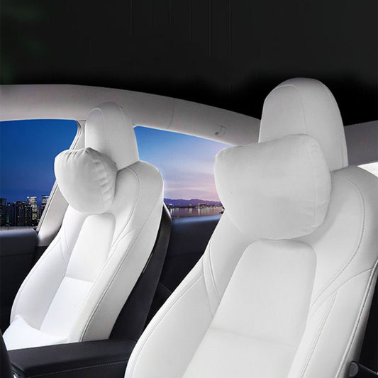 Tesery Velvet Neck Pillow for Tesla Model 3 Model Y & Model S Model X