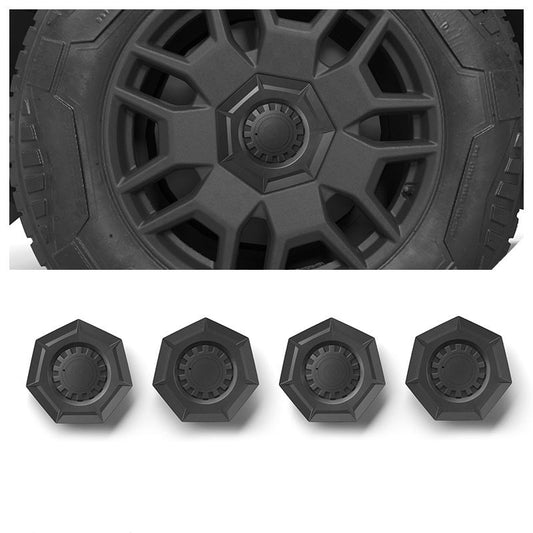 Tesery Wheel Center Hub Caps for Cybertruck (4 PCS)