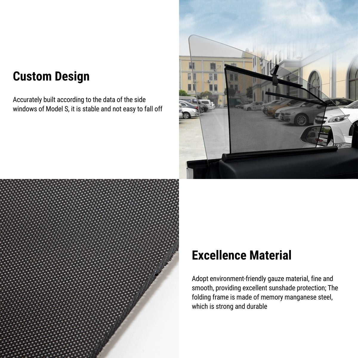 Tesery Window Sunshade for Tesla Model S