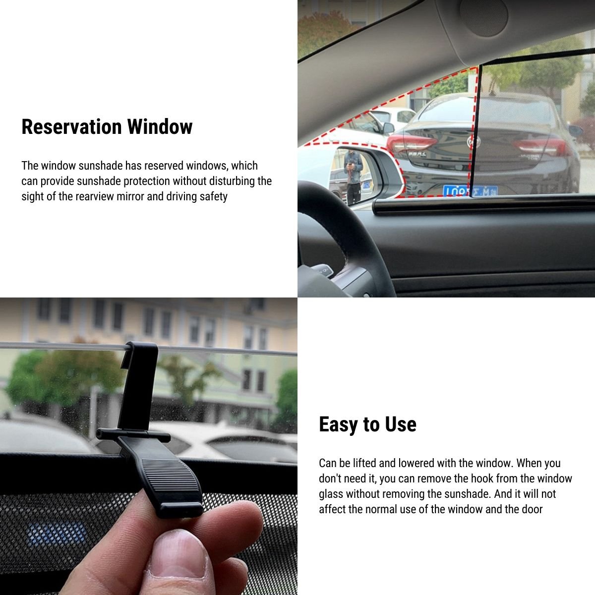 Tesery Window Sunshade for Tesla Model X