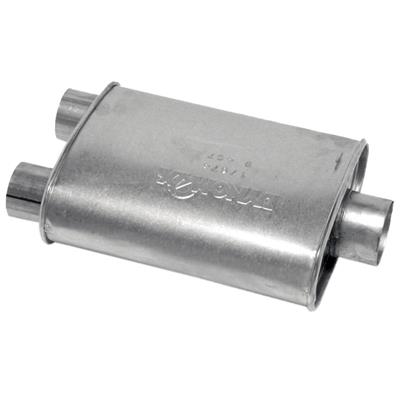 Dynomax Muffler 3IN Inlet Dual 2.5 Alu