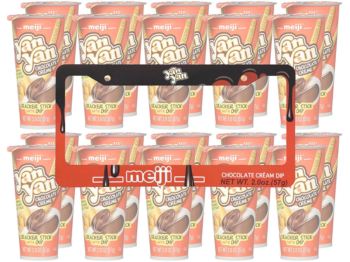 Yan Yan Chocolate License Plate Frame